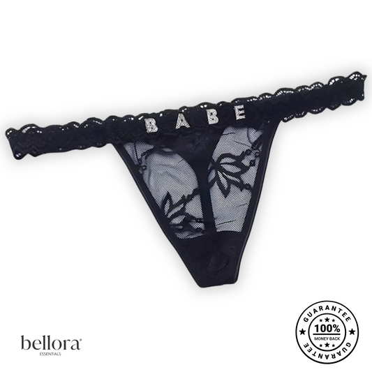 BELLORA® Custom Seductive Name Thong